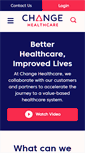 Mobile Screenshot of changehealthcare.com